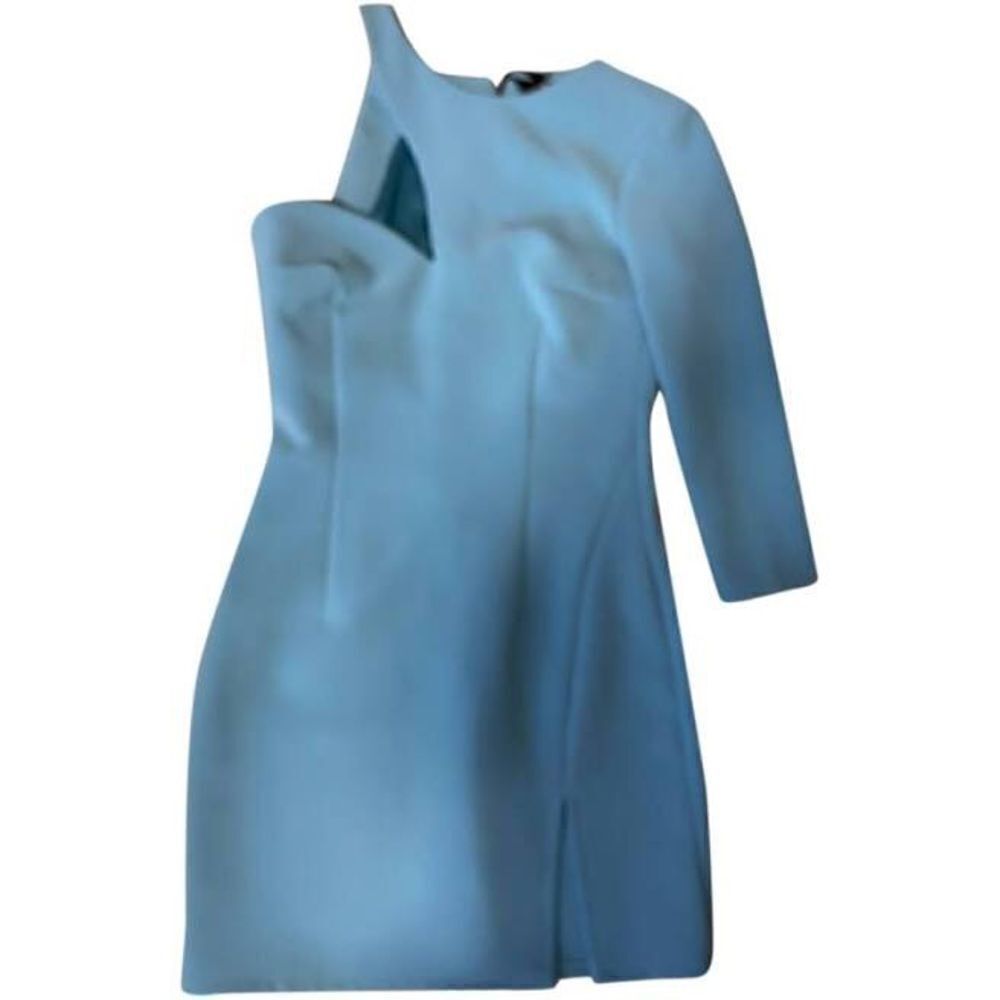 ELISABETTA FRANCHI ABITO BLUE DRESS